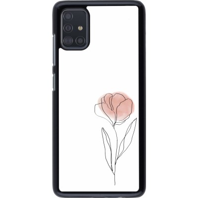 Coque Samsung Galaxy A51 - Spring 23 minimalist flower