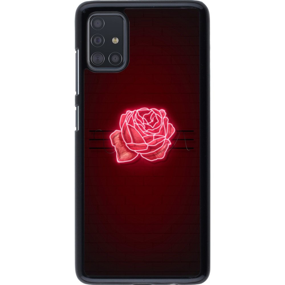 Samsung Galaxy A51 Case Hülle - Spring 23 neon rose