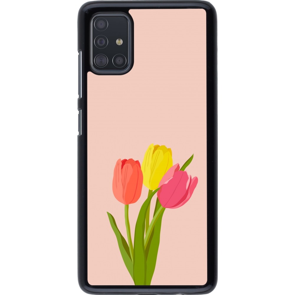 Coque Samsung Galaxy A51 - Spring 23 tulip trio