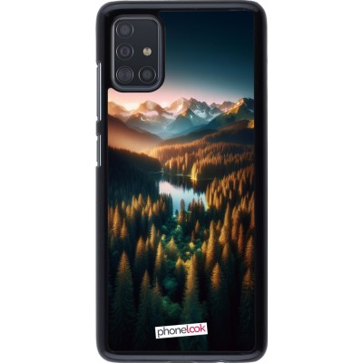 Coque Samsung Galaxy A51 - Sunset Forest Lake