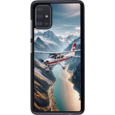 Coque Samsung Galaxy A51 - Vol Alpin Suisse