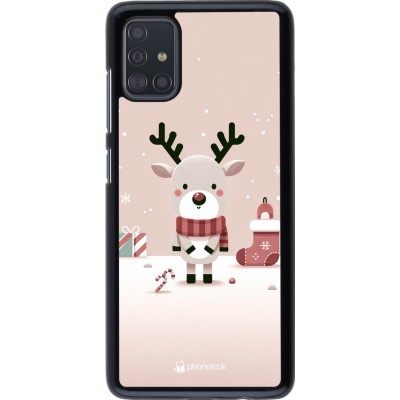 Coque Samsung Galaxy A51 - Noël 2023 Choupinette Renne