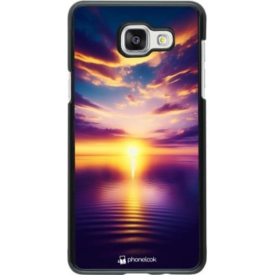 Coque Samsung Galaxy A5 (2016) - Coucher soleil jaune violet