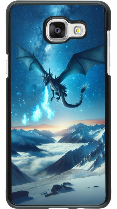 Coque Samsung Galaxy A5 (2016) - Dragon nocturne montagne