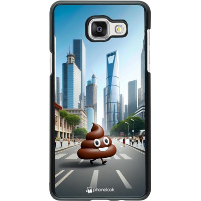 Coque Samsung Galaxy A5 (2016) - Emoji Caca walk