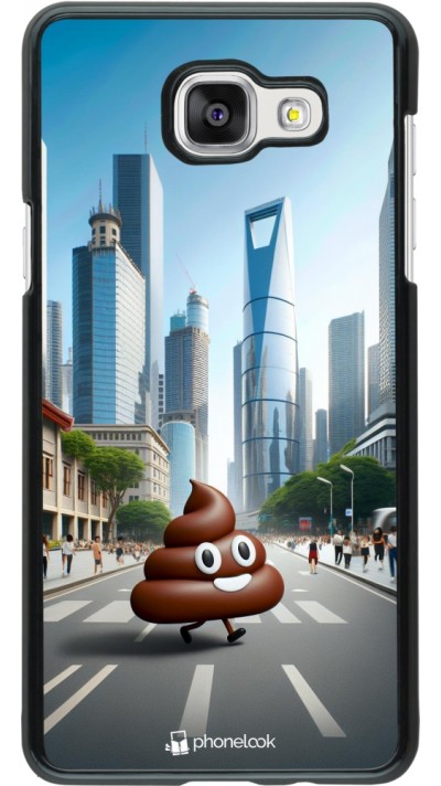 Coque Samsung Galaxy A5 (2016) - Emoji Caca walk