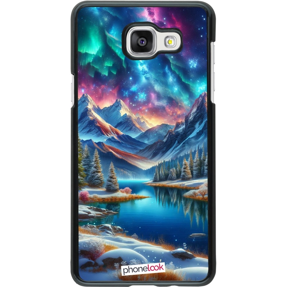 Coque Samsung Galaxy A5 (2016) - Fantasy Mountain Lake Sky Stars