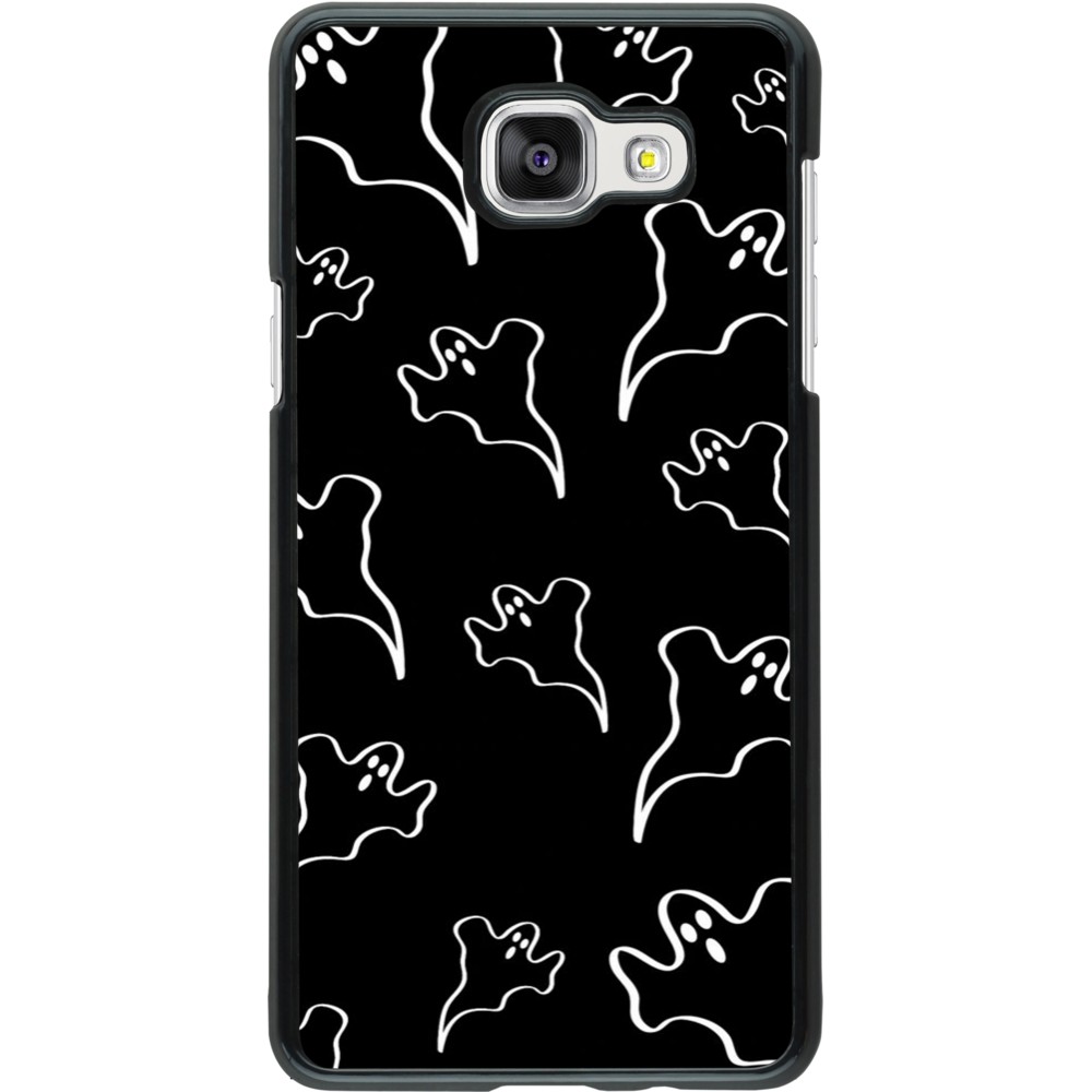 Coque Samsung Galaxy A5 (2016) - Halloween 2024 black and white ghosts