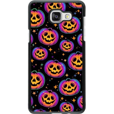 Coque Samsung Galaxy A5 (2016) - Halloween 2024 rainbow pumpkins