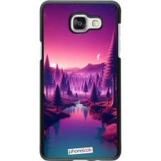 Coque Samsung Galaxy A5 (2016) - Paysage Violet-Rose