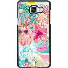 Samsung Galaxy A5 (2016) Case Hülle - Preppy Collage Aloha