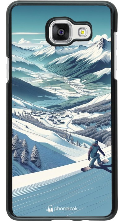 Coque Samsung Galaxy A5 (2016) - Snowboarder Montagne