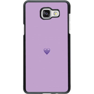 Coque Samsung Galaxy A5 (2016) - Valentine 2023 purpule single heart