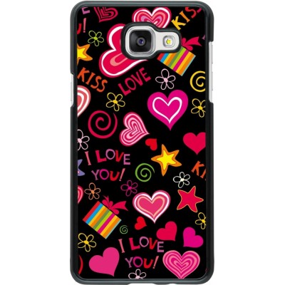 Coque Samsung Galaxy A5 (2016) - Valentine 2023 love symbols