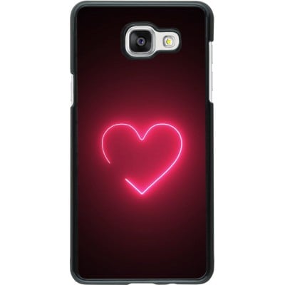 Coque Samsung Galaxy A5 (2016) - Valentine 2023 single neon heart