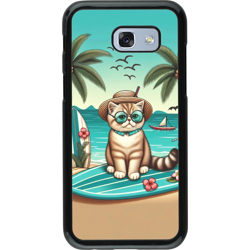 Coque Samsung Galaxy A5 (2017) - Chat Surf Style