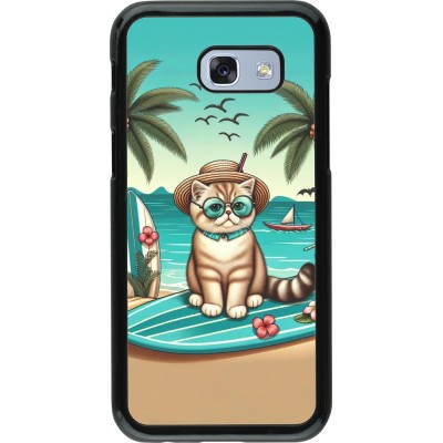 Coque Samsung Galaxy A5 (2017) - Chat Surf Style