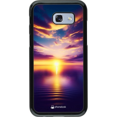 Coque Samsung Galaxy A5 (2017) - Coucher soleil jaune violet