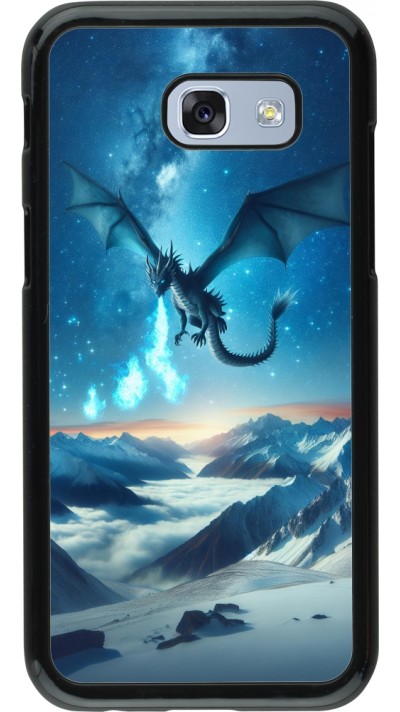 Coque Samsung Galaxy A5 (2017) - Dragon nocturne montagne