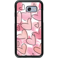 Coque Samsung Galaxy A5 (2017) - Easter 2023 pink hearts