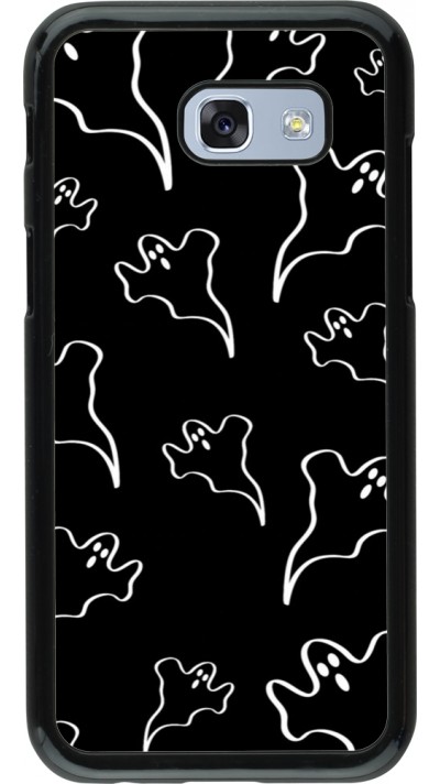 Coque Samsung Galaxy A5 (2017) - Halloween 2024 black and white ghosts