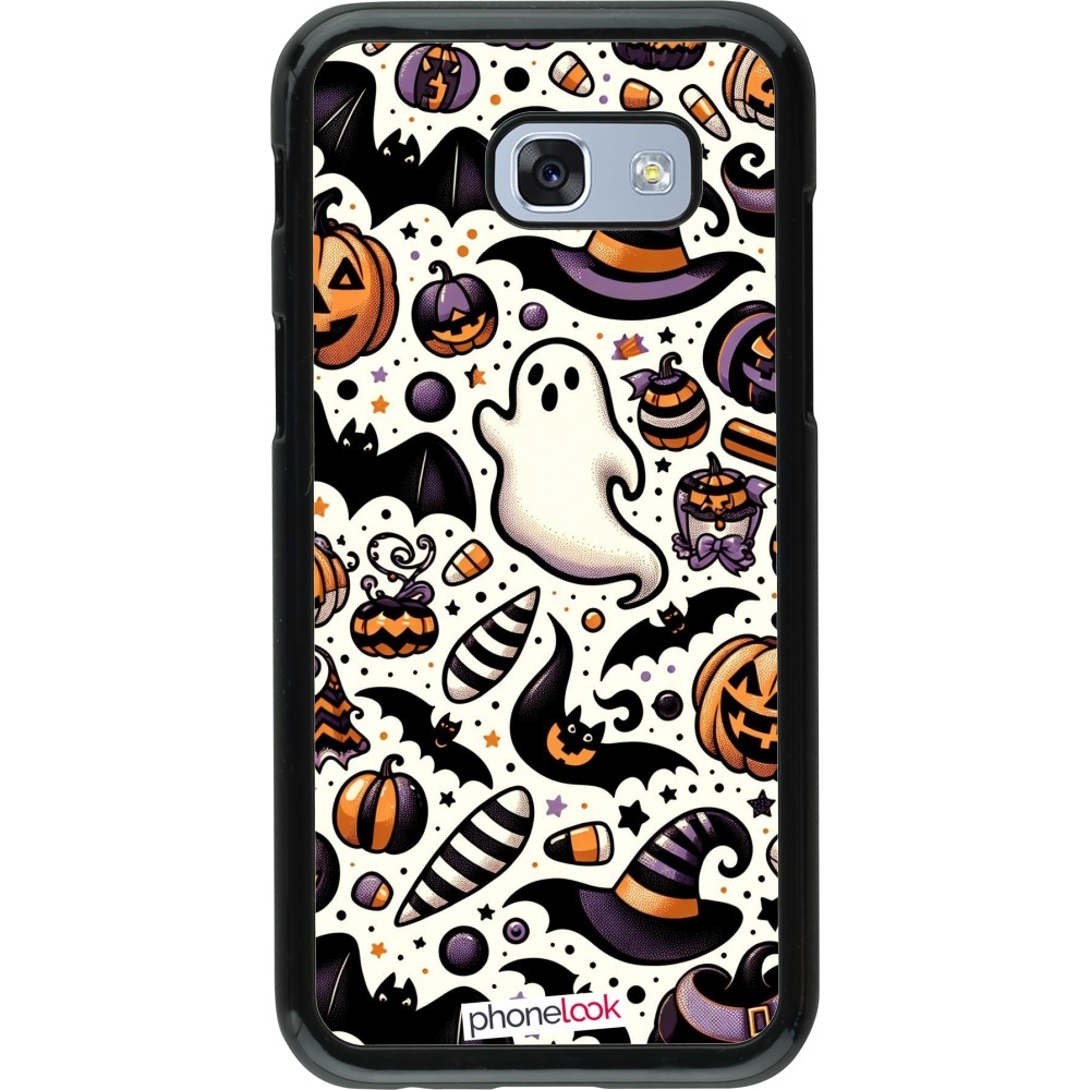 Coque Samsung Galaxy A5 (2017) - Halloween 2024 Cute Pattern