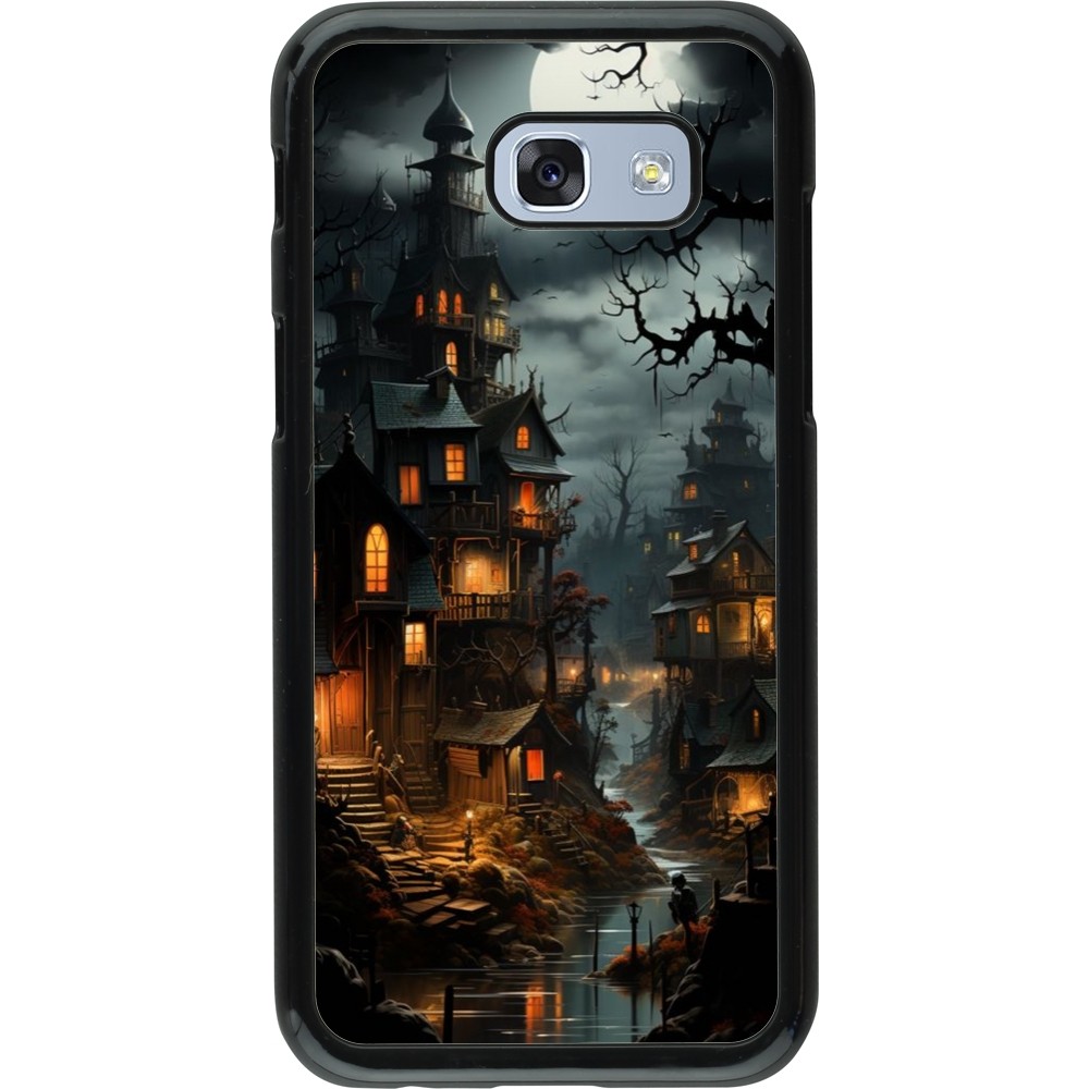 Coque Samsung Galaxy A5 (2017) - Halloween 2024 scary town