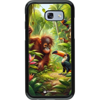 Coque Samsung Galaxy A5 (2017) - Jungle Tropicale Tayrona