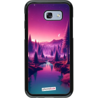 Coque Samsung Galaxy A5 (2017) - Paysage Violet-Rose