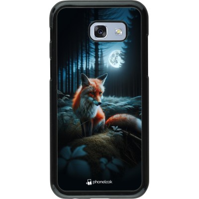 Coque Samsung Galaxy A5 (2017) - Renard lune forêt