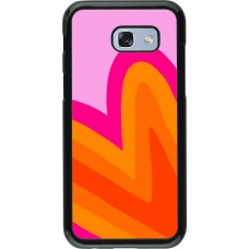 Samsung Galaxy A5 (2017) Case Hülle - Valentine 2024 heart gradient