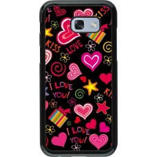 Coque Samsung Galaxy A5 (2017) - Valentine 2023 love symbols