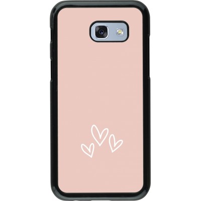 Coque Samsung Galaxy A5 (2017) - Valentine 2023 three minimalist hearts