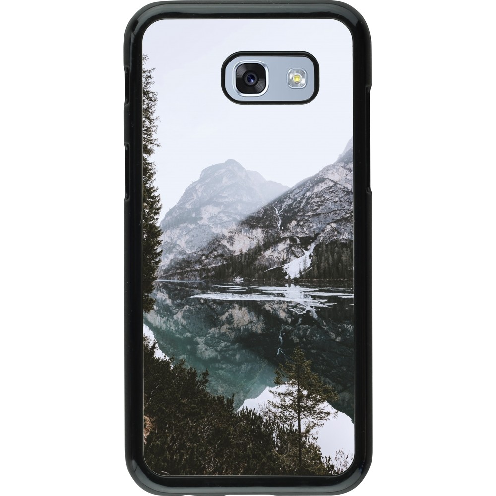 Samsung Galaxy A5 (2017) Case Hülle - Winter 22 snowy mountain and lake