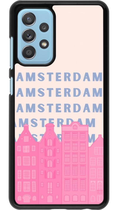 Coque Samsung Galaxy A52 - Amsterdam Pink Print