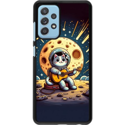 Coque Samsung Galaxy A52 - AstroCat RockLune