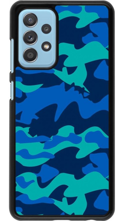 Coque Samsung Galaxy A52 - Camo Blue