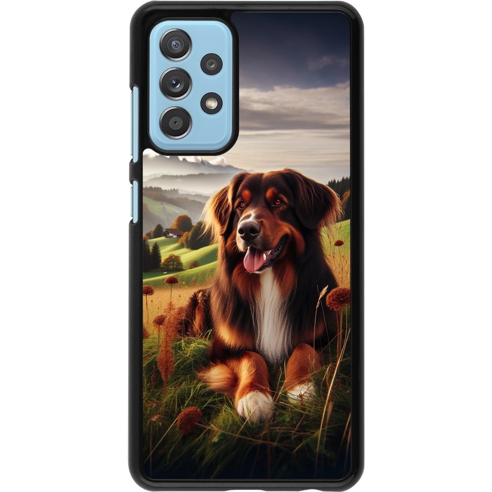 Coque Samsung Galaxy A52 - Chien Campagne Suisse