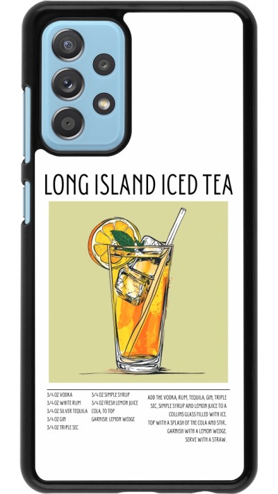 Coque Samsung Galaxy A52 - Cocktail recette Long Island Ice Tea