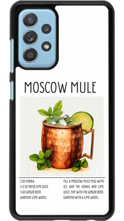 Coque Samsung Galaxy A52 - Cocktail recette Moscow Mule