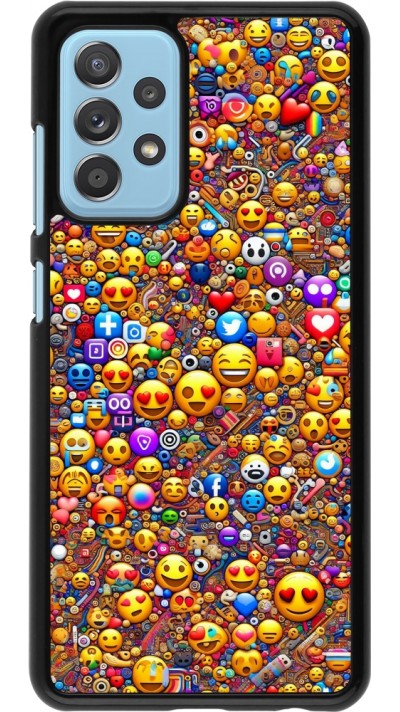 Coque Samsung Galaxy A52 - Emoji mixed