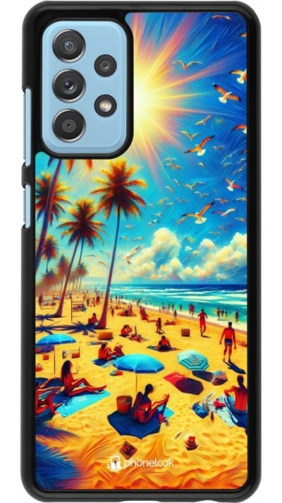 Coque Samsung Galaxy A52 - Été Paradis Paint