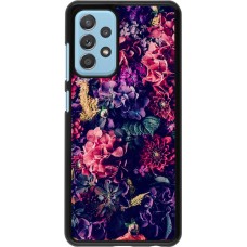 Coque Samsung Galaxy A52 5G - Flowers Dark