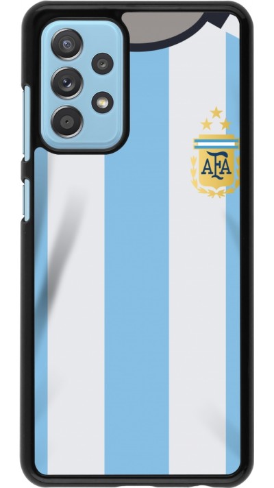 Coque Samsung Galaxy A52 - Maillot de football Argentine 2022 personnalisable