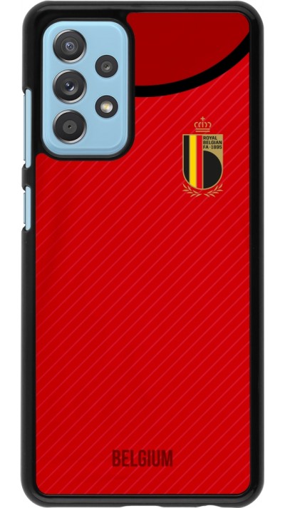 Coque Samsung Galaxy A52 - Maillot de football Belgique 2022 personnalisable