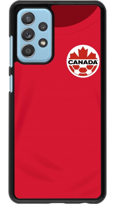 Coque Samsung Galaxy A52 - Maillot de football Canada 2022 personnalisable