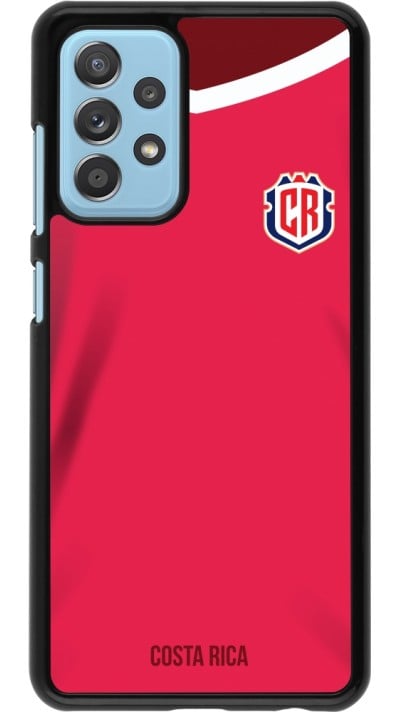 Coque Samsung Galaxy A52 - Maillot de football Costa Rica 2022 personnalisable