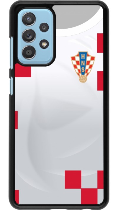 Coque Samsung Galaxy A52 - Maillot de football Croatie 2022 personnalisable