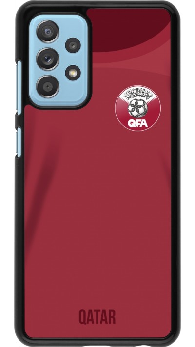 Coque Samsung Galaxy A52 - Maillot de football Qatar 2022 personnalisable