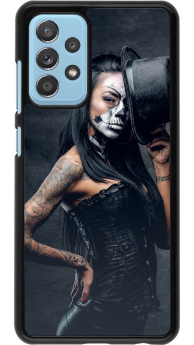 Coque Samsung Galaxy A52 - Halloween 22 Tattooed Girl